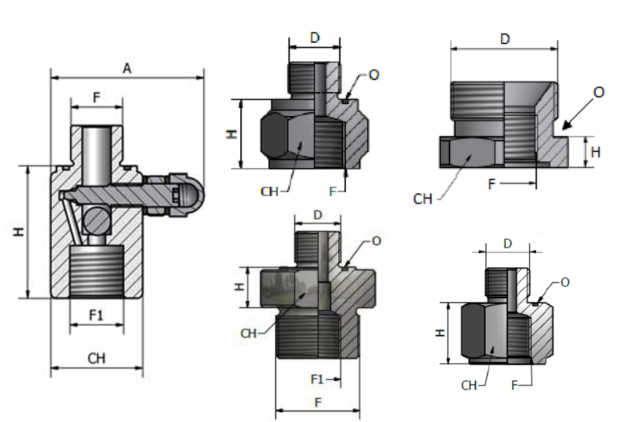 Oil side accessories VSA+VS+NS